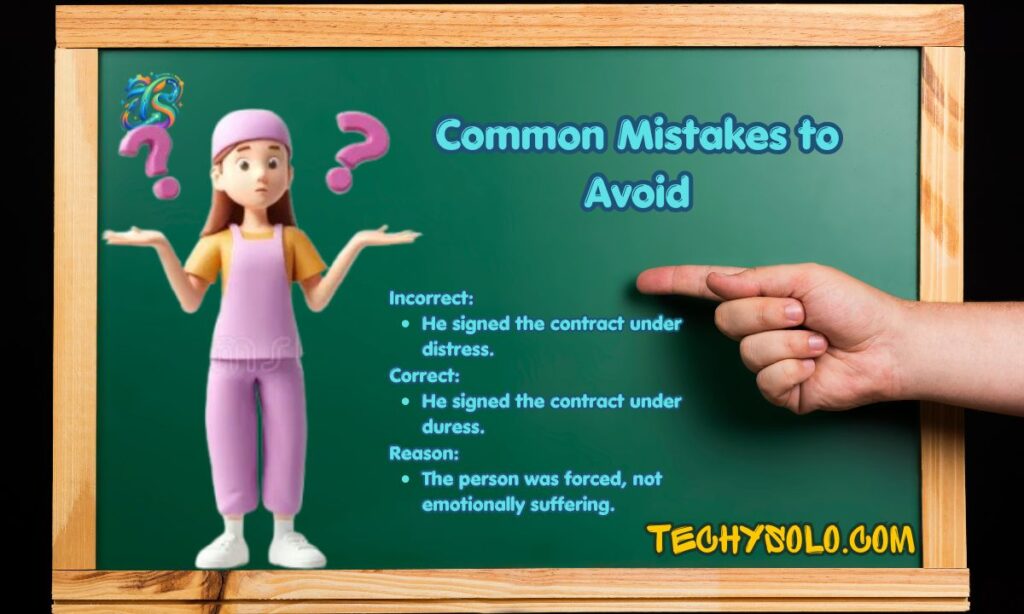Common Mistakes to Avoid