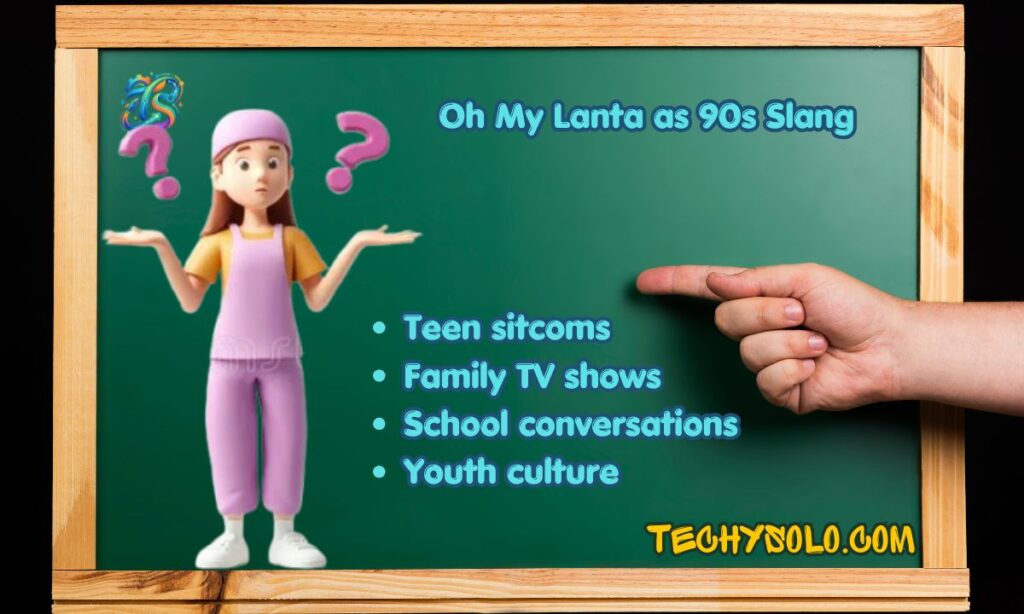 Oh My Lanta as 90s Slang