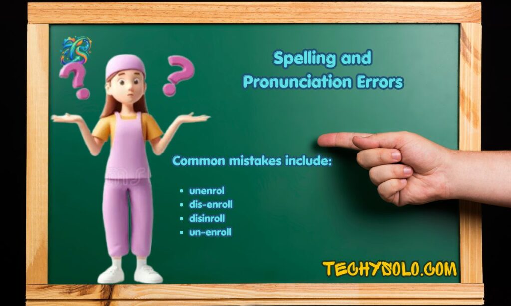 Spelling and Pronunciation Errors