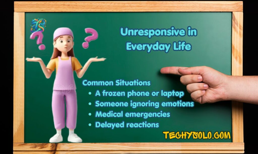 Unresponsive in Everyday Life