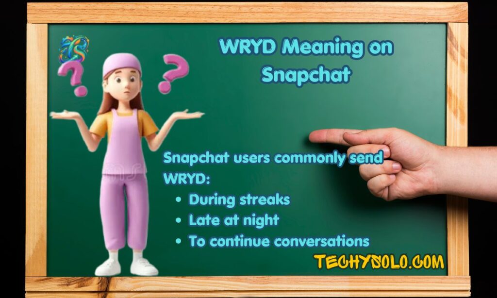 WRYD Meaning on Snapchat