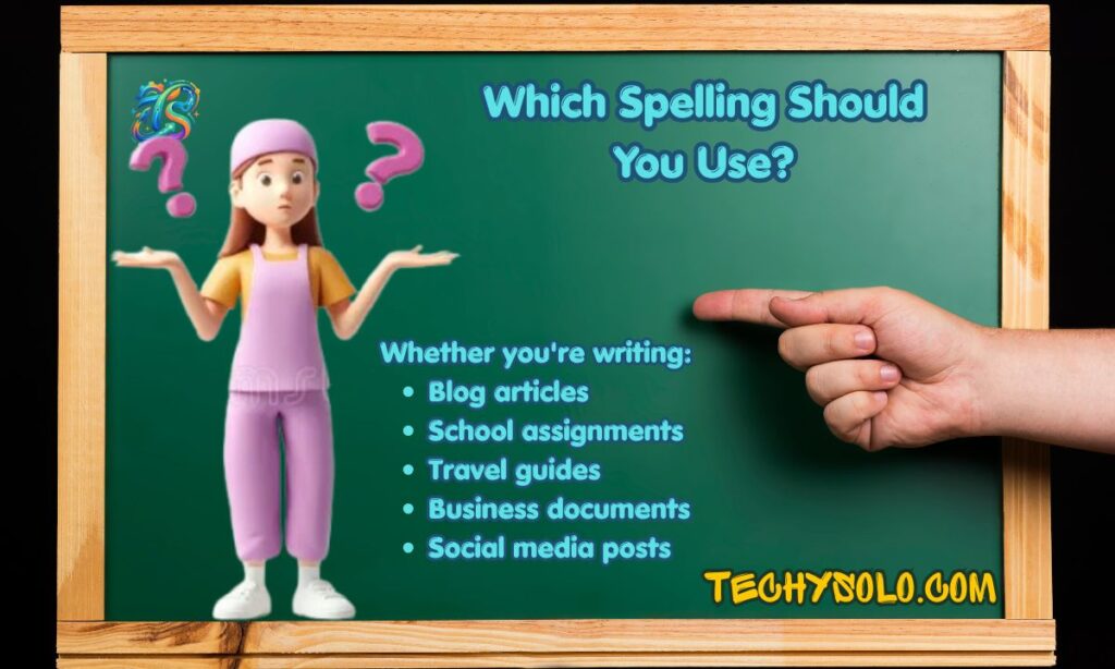 Which Spelling Should You Use?