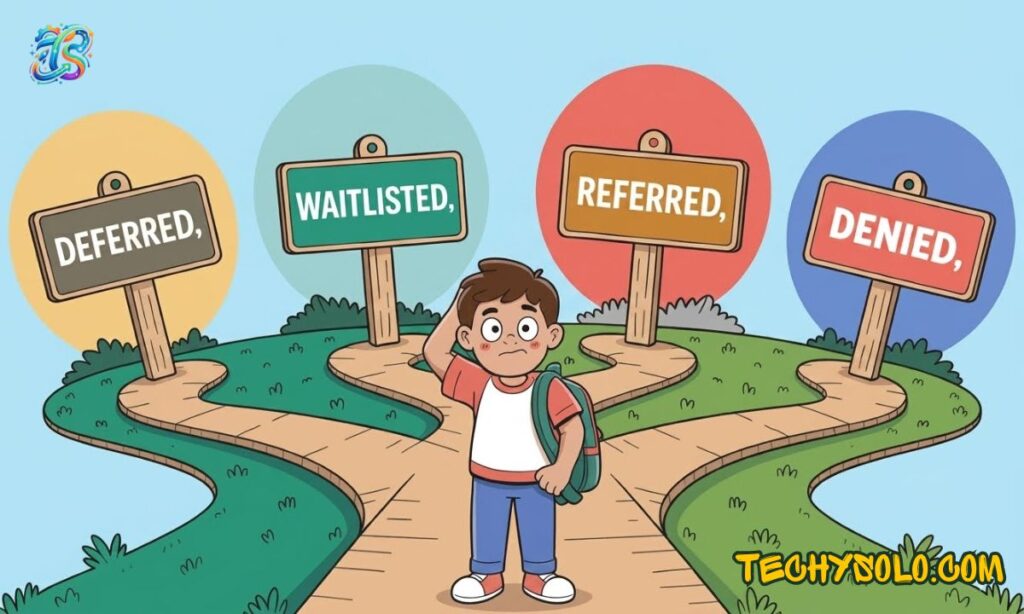 Deferred, Referred, Waitlisted, Denied – Other Admissions Statuses